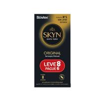 Preservativo blowtex skyn original leve 8 unidades Preservativo blowtex skyn original leve 8 unidades