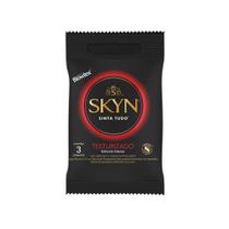 Preservativo Blowtex Skyn Texturizado Com 3 Unidades