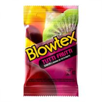 Preservativo Blowtex Tutti-Frutti com 3 Unidades Preservativo Blowtex Tutti-Frutti com 3 Unidades