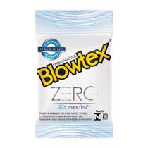 Preservativo Blowtex Zero - 3 Unidades - Ultra Fino