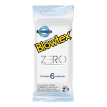 Preservativo Blowtex Zero 50% Mais Fino PCT 6 Unidades