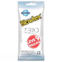 Preservativo Blowtex Zero Leve 9 Pague 6 unidades