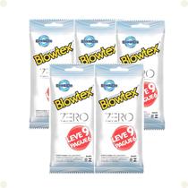 Preservativo Blowtex Zero Mais Fino 5 Pacotes