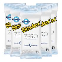 Preservativo Blowtex Zero Mais Fino 5 Pacotes