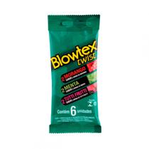 Preservativo Camisinha Blowtex Twister Variados 6 un - CAFOFO DO AMOR