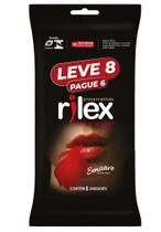 Preservativo Camisinha Rilex Sensitive Extra Fino Leve 8 Pague 6