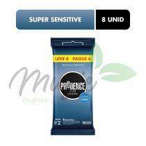 Preservativo Camisinha Super Sensitive Prudence Pct 8