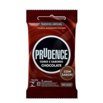 Preservativo Chocolate Com 3 Unidades Prudence