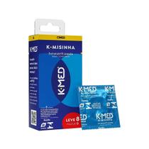 Preservativo Extra Lubrificado K-med K-misinha - Leve 8, Pague 6 Preservativo Extra Lubrificado K-med K-misinha - Leve 8, Pague 6
