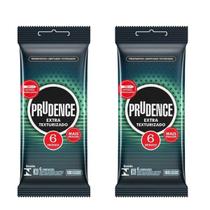 Preservativo Extra Texturizado Prudence 12 Und KIT 2
