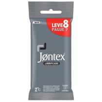 Preservativo Jontex Lubrificado 8 unidades