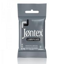 Preservativo Jontex Lubrificado Com 3 Unidades