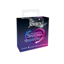 Preservativo Jontex Orgasmo em Sintonia 2 Unidades Preservativo Jontex Orgasmo em Sintonia 2 Unidades