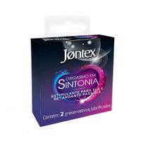 Preservativo Jontex Orgasmo Em Sintonia Com 2 Unidades
