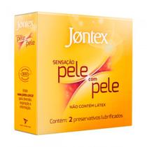 Preservativo Jontex Pele com Pele 2 unidades