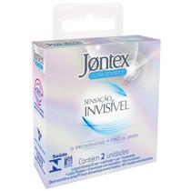 Preservativo Jontex Sensacao Invisivel 2 unidades