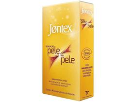 Preservativo Jontex Sensação Pele com Pele - Amarela 4 Unidades