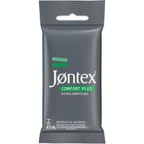 Preservativo Lubrificado Jontex Confort Plus - 6 Unidades - Reckitt benckiser