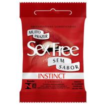 Preservativo Lubrificado Sex Free - Instinct Preservativo Lubrificado Sex Free - Instinct