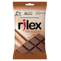 Preservativo Masculino Rilex Chocolate Pct C/3UN - Inovatex