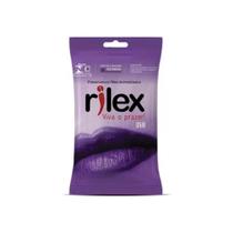 Preservativo Masculino Rilex Uva Pct C/ 3 Un