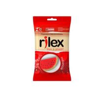 Preservativo melancia c/3 und - rilex