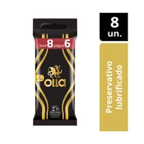 Preservativo Olla Lubrificado Leve 8 Pague 6 Unidades