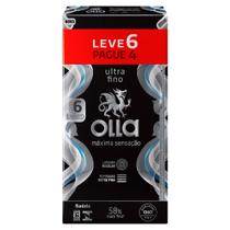 Preservativo Olla Máxima Sensação Ultra Fino Leve 6 Pague 4 Unidades Preservativo Olla Máxima Sensação Ultra Fino Leve 6 Pague 4 Unidades