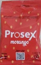 Preservativo Prosex Morango - Sensação de Contato e Prer