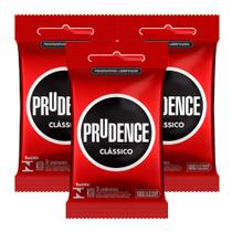 Preservativo Prudence 3 Unidades Kit com três unidades