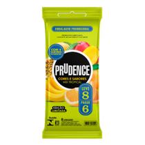 Preservativo Prudence Cores e Sabores Mix Tropical Leve 8 Pague 6 Unidades Preservativo Prudence Cores e Sabores Mix Tropical Leve 8 Pague 6 Unidades