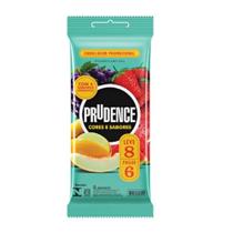 Preservativo Prudence Cores Mix Leve 8 - Pague 6 Preservativo Prudence Cores Mix Leve 8 - Pague 6