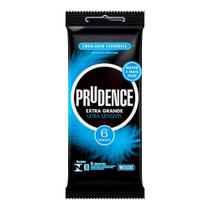 Preservativo Prudence Extra Grande Ultra Sensível 6 Unidades