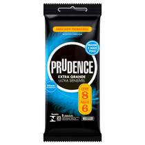 Preservativo Prudence Extra Grande Ultra Sensível Leve 8 Pague 6