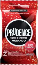 Preservativo Prudence Morango Pc C/3 Un