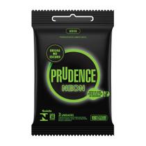Preservativo Prudence Neon com 3 unidades