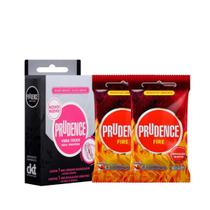 Preservativo Prudence Sensaçõs Fire 06 Und + Vibra Touch