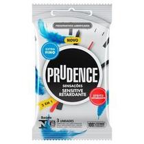 Preservativo Prudence Sensitive Retardante 3 Unidades Preservativo Prudence Sensitive Retardante 3 Unidades