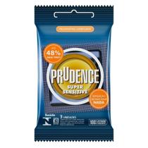 Preservativo Prudence Super Sensitive - 12 pacotes c/ 3 unidades Preservativo Prudence Super Sensitive - 12 pacotes c/ 3 unidades