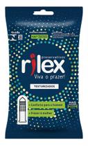 Preservativo Rilex Texturizado Lubrificado 3 Unidades