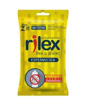 Preservativo Rilex Viva o Prazer Espermicida 3 Unidades Masculino K Gel - RILEX