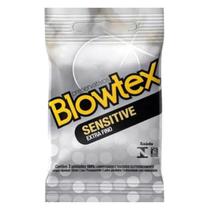 Preservativo Sensitive Blowtex Mais Fino com Látex