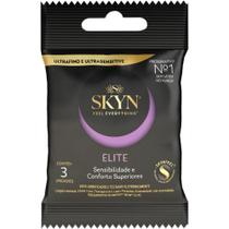 Preservativo SKYN Elite c/ 3 Unidades