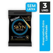 Preservativo SKYN Extra Lubrificado c/ 3 Unidades