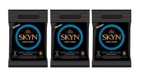 Preservativo Skyn Extra Lubrificado Poliisopreno Alérgicos ao Látex 3Pct com 3 Unidades