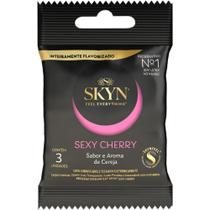 Preservativo SKYN Sexy Cherry c/ 3 Unidades