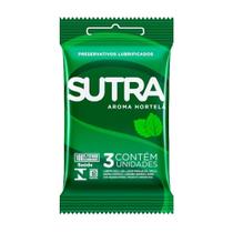 Preservativo Sutra Hortelã 24 Embalagens com 3 Unidades Preservativo Sutra Hortelã 24 Embalagens com 3 Unidades