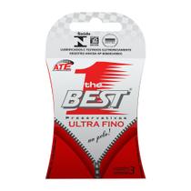 Preservativo The Best Ultra Fino com 3 Unidades