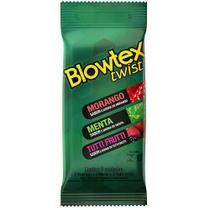 Preservativos Blowtex Twist (Morango/Menta/Tuttifrutti) 6Un
