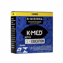 Preservativos k-misinha tradicional sex education com 3 unidadescimed